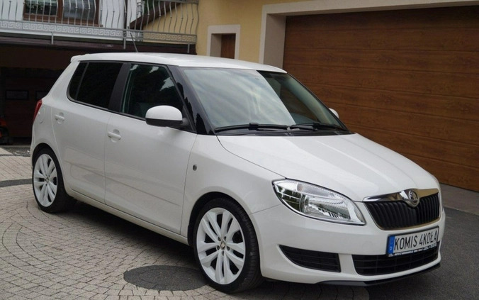 Skoda Fabia cena 23900 przebieg: 139000, rok produkcji 2014 z Tolkmicko małe 191